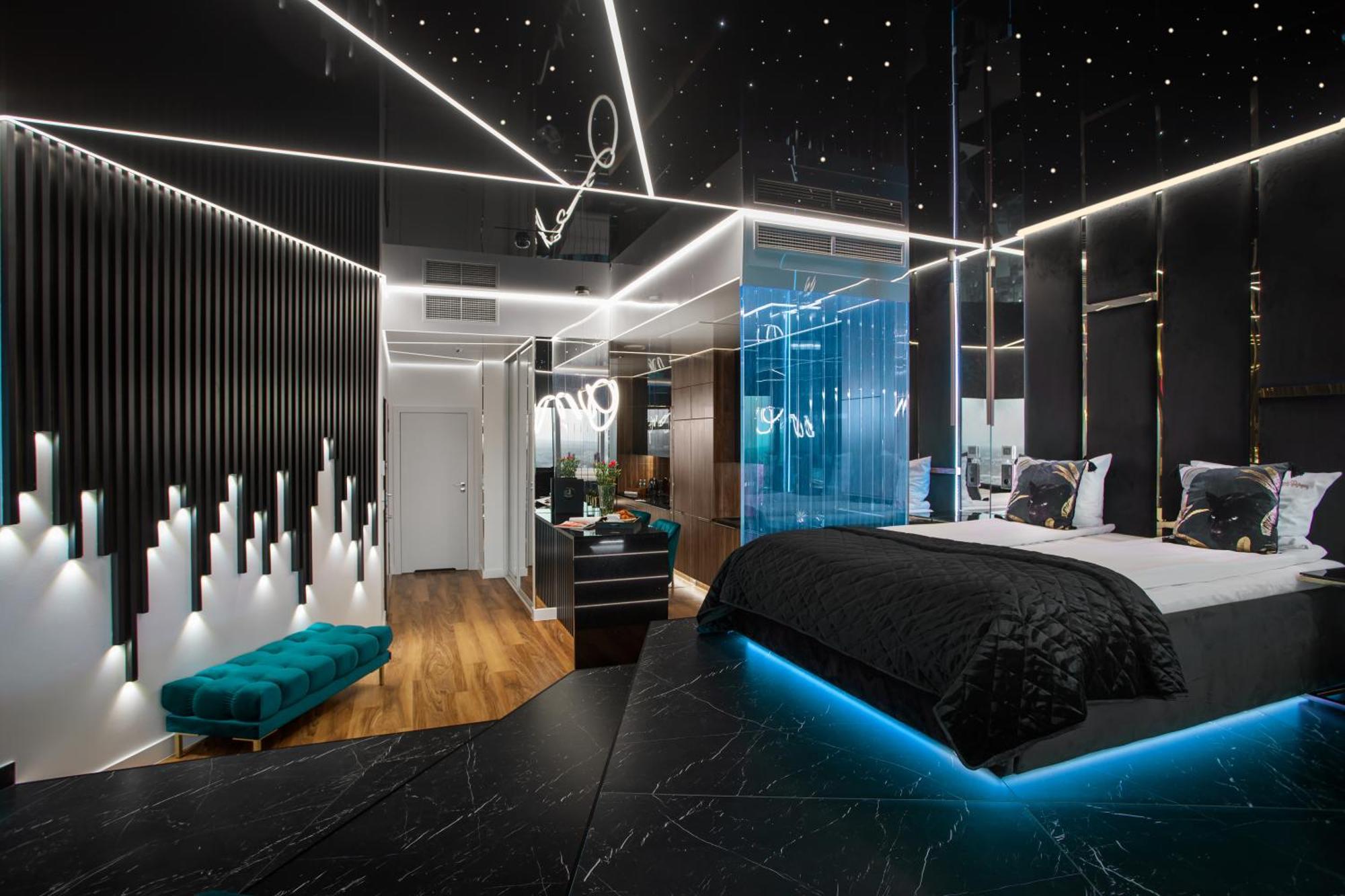 Apartamenty Sky Tower Z Jakuzzi Przy Oknie Вроцлав Екстериор снимка