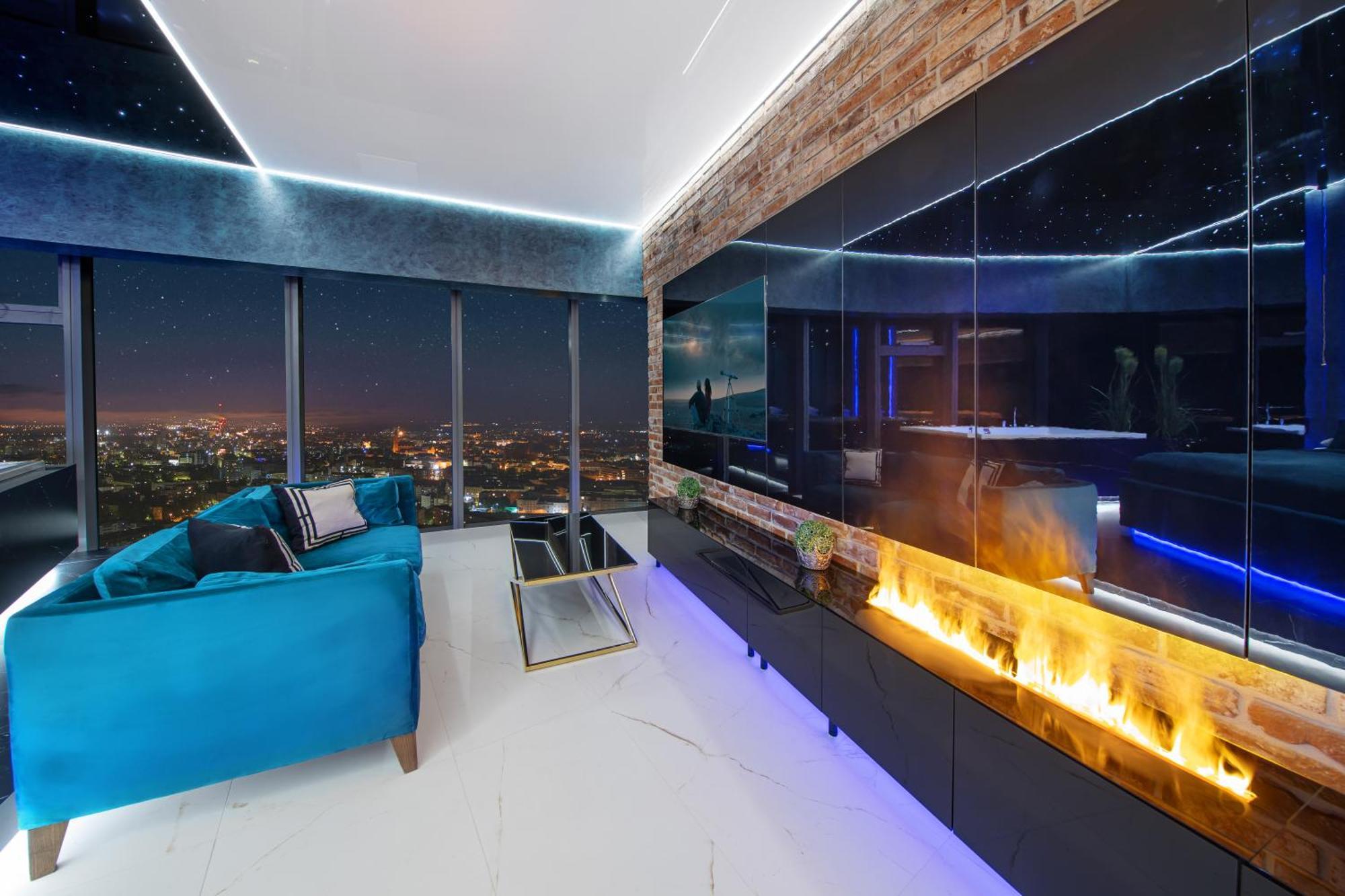 Apartamenty Sky Tower Z Jakuzzi Przy Oknie Вроцлав Екстериор снимка